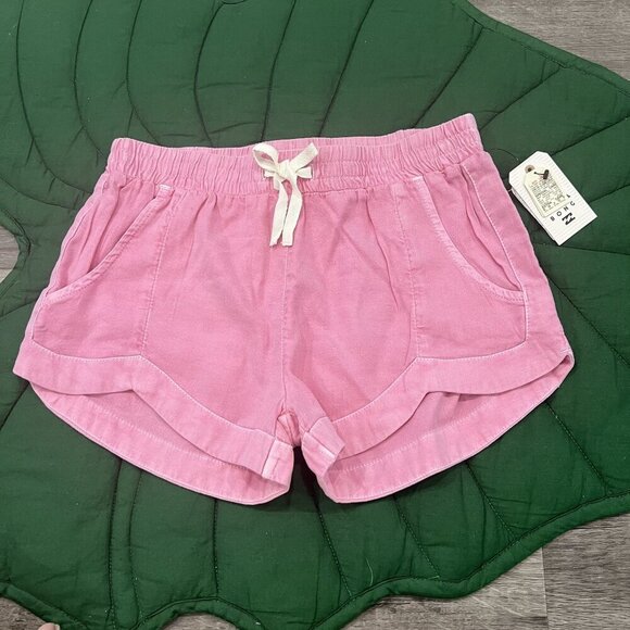 Billabong Other - 🔹sold🔹Billabong Girls Youth Large Pink Mad For You Pull On Shorts